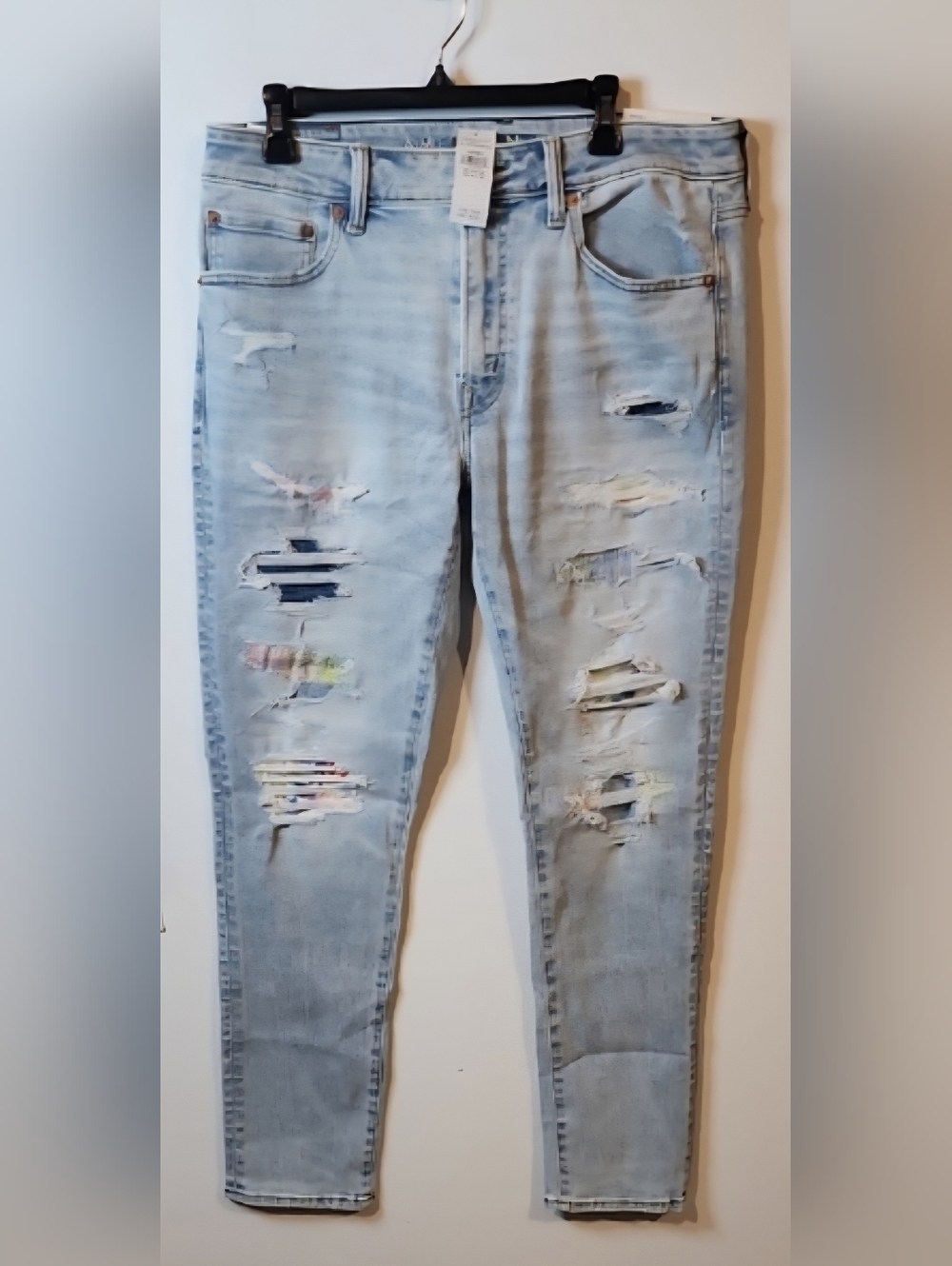 Amerucan Eagle Athletic Fit Airflex Skinny Jeans NWT Size 34 X 32